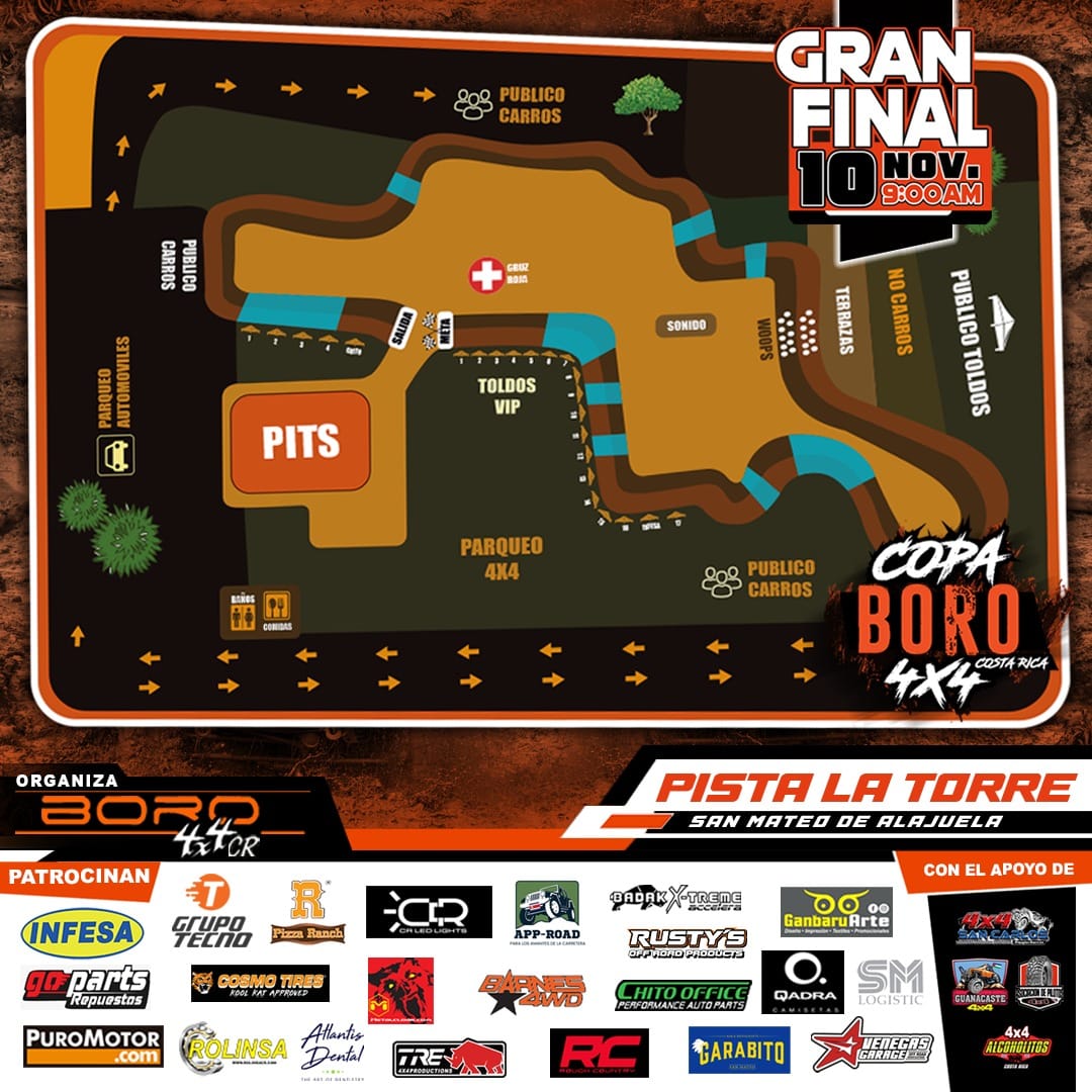 En la pista La Torre se definirán los campeones de la Copa Boro 4x4